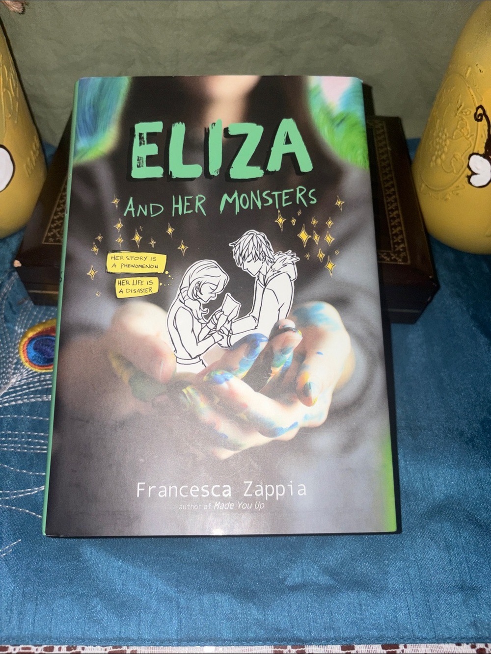 Eliza and Her Monsters by - Black & Green Cover Hardback